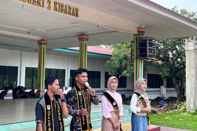 KUNJUNGAN DUTA PARIWISATA 2024 KE SMA NEGERI 2 KISARAN